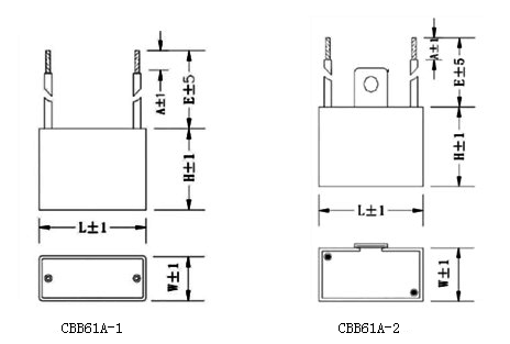 Fan Capacitor Box type flexible wire