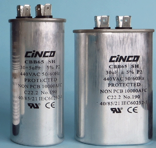 Introduce the Metal case Motor Run Capacitor