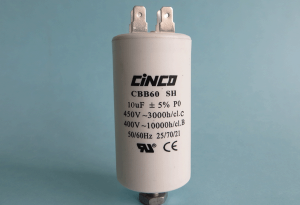 10UF 400V 450VAC CBB60A Motor Run Capacitors