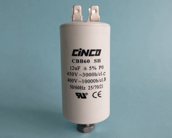 12UF 400V 450VAC CBB60A Motor Run Capacitors