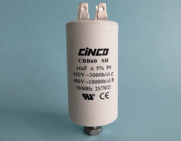 14UF 400V 450VAC CBB60A Motor Run Capacitors