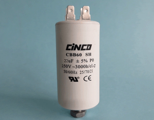 22UF 250Vac CBB60A Motor Run Capacitors 4pins