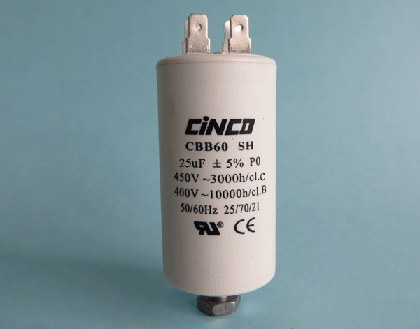 25UF 400V 450VAC CBB60A Motor Run Capacitors