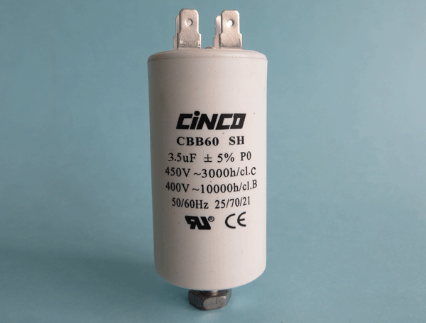 3.5UF 400V 450VAC CBB60A Motor Run Capacitors