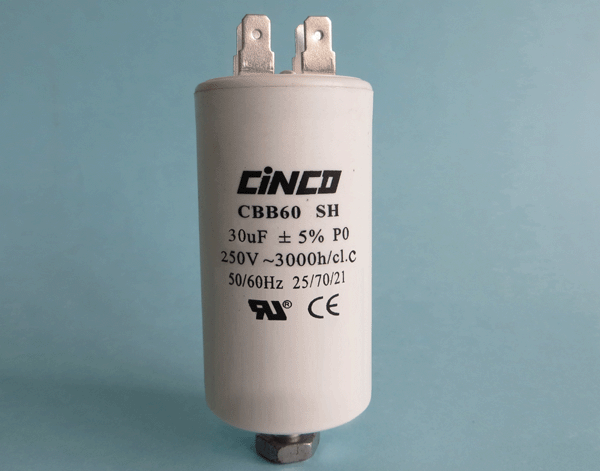 30UF 250Vac CBB60A Motor Run Capacitors 4pins