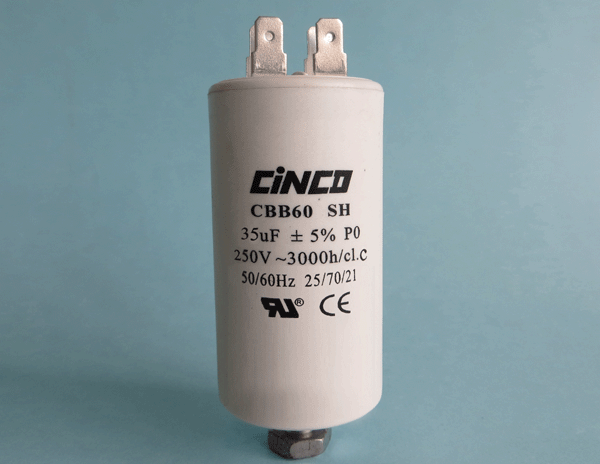 35UF 250Vac CBB60A Motor Run Capacitors 4pins