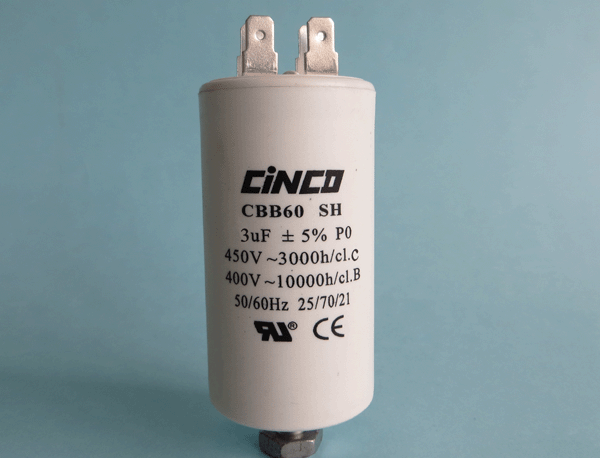 3UF 400V 450VAC CBB60A Motor Run Capacitors