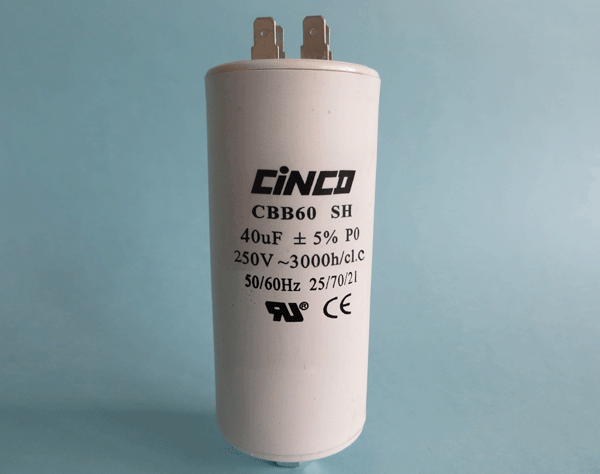 40UF 250Vac CBB60A Motor Run Capacitors 4pins