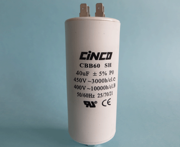 40UF 400V 450VAC CBB60A Motor Run Capacitors