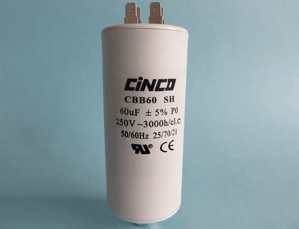 60UF 250Vac CBB60A Motor Run Capacitors 4pins