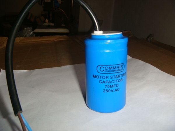 USA buy 75MF 250VAC motor start capacitor